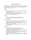 Deben estar despejados y de fácil acceso las puertas y vías de evacuación. Sobretodo que no haya cables que obstaculicen.