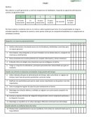 Por favor evalué su conducta como es, no como a usted le gustaría que fuera. Si no ha participado en ninguna actividad específica, responda de acuerdo a como piensa usted que se comportaría basándose en su experiencia en actividades similares.