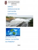Estudio de la presa "La patria es primero"