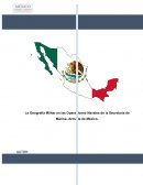 La Geografía Militar en las Operaciones Navales de la Secretaria de Marina- Armada de México.