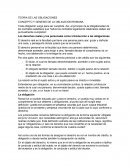 TEORIA DE LAS OBLIGACIONES CONCEPTO Y GENESIS DE LA OBLIGACION ROMANA