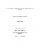 IMPORTANCIA DE ESTAS DIMENSIONES EN LA CONSTRUCCION DE LA IDENTIDAD