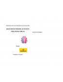 INFORME DE EVALUACIÓN DE POTENCIAL PROFESIONAL PARA ESCOLTA DE FIGURA PÚBLICA
