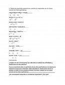 Realiza las siguientes operaciones y escribe tus respuestas con el número correcto de cifras significativas.