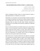 RELACIÓN BIDIRECCIONAL ENTRE EL ESTADO Y LA CIENCIA SOCIAL