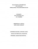 TRABAJO INICIAL: EVALUACION GRADO OCTAVO