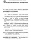 Taller metodológico de proyectos de intervención y desarrollo de propuestas de gestión en su área de competencia