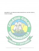 DESCRIPCIÓN DEL PROCESO DE RESTAURACIÓN DEL LAGO DEL CISNE EN PUERTO COLOMBIA.