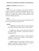 Desarrollo organizacional COSTA OESTE, C.A.