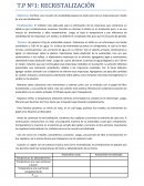Informe primero RECRISTALIZACIÓN