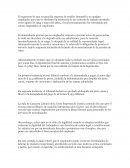 Anteproyecto. El exgerente de una reconocida empresa de textiles demandó a su antiguo empleador