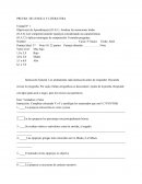 PRUEBA DE LENGUA Y LITERATURA Unidad Nº 1