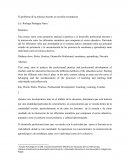 El problema de la practica docente en escuelas secundarias