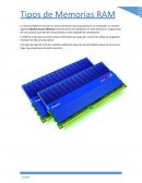 Tipos Memoria Ram