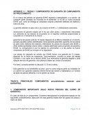 APÉNDICE 11 - PIEZAS Y COMPONENTES DE GARANTÍA DE CUMPLIMIENTO DE PROCEDIMIENTO