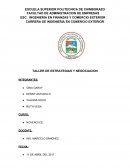 ESC. INGENIERIA EN FINANZAS Y COMERCIO EXTERIOR CARRERA DE INGENIERIA EN COMERCIO EXTERIOR