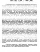 ENSALLO DE LA ASTRONOMIA