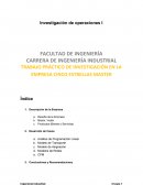 TRABAJO PRÁCTICO DE INVESTIGACIÓN EN LA EMPRESA CINCO ESTRELLAS MASTER