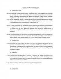 CASO 2: LEALTAD MAL ENFOCADA. Página 1