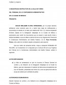 Que por medio del presente escrito, vengo a interponer DEMANDA DE NULIDAD, con fundamento en lo dispuesto por el artículo 85 de la Ley Orgánica del Tribunal de lo Contencioso Administrativo del Distrito Federal, señalo lo siguiente: