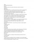 Identificar la posición de los polos de cada imán y observar los espectros