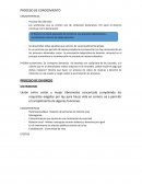PROCESO DE CONOCIMIENTO CARACTERISTICAS