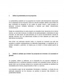 La problemática existente en los proyectos de inversión está directamente relacionada con la asignación de los recursos.