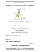Implicación de la función de mantenimiento.