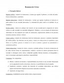 Régimen político: conjunto de instituciones y normas que regulan el gobierno y la lucha del poder. Existe el democrático y autoritario.