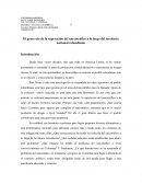 El gran reto de la superación del narcotráfico a lo largo del territorio nacional colombiano