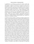 Ensayo Voces Contra La Globalizacion.