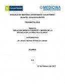 Relacion medico paciente y mision de la escuela en la practica clinica