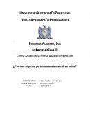 Programa Académico Dos Informática ll