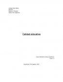 Calidad educativa.