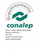 Terminado, antes de bloquear las direcciones MAC Address (incluso con prueba de que haya funcionado la topología)