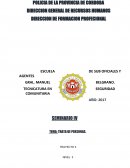 SEMINARIO IV TEMA: TRATA DE PERSONAS