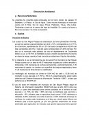 Dimensión Ambiental. Vocación de Suelos