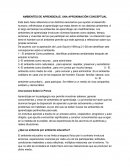 AMBIENTES DE APRENDIZAJE. UNA APROXIMACIÓN CONCEPTUAL