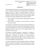 Ensayo de Producción