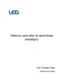 Bitácora, para taller de aprendizaje estratégico.