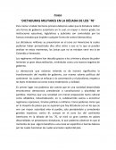 Dictaduras militares en la década de los ´70