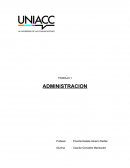 TRABAJO 1 ADMINISTRACION