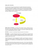 Población y muestra. POBLACIÓN O UNIVERSO