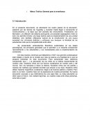 Marco Teórico General para la Enseñanza