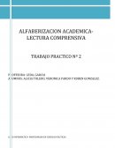 Alfaberizacion academica - lectura comprensiva Trabajo practico nº 2
