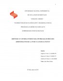 DISEÑO DE UN CONTROL INTERNO PARA OPTIMIZAR LOS PROCESOS ADMINISTRATIVOS DE LA PYME “LÁCTEOS EL PUENTE”