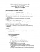 Objetivos: Finalizada la discusión del tema los estudiantes podrán satisfactoriamente: