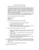 Taller de escuelas de Administración