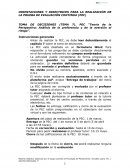 ORIENTACIONES Y DIRECTRICES PARA LA REALIZACIÓN DE LA PRUEBA DE EVALUACIÓN CONTINUA (PEC)