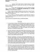 Se me declare en consecuencia propietario del mencionado bien mueble por haberse cumplido los requisitos y las condiciones que señala la ley para que opere la prescripción en mi favor.